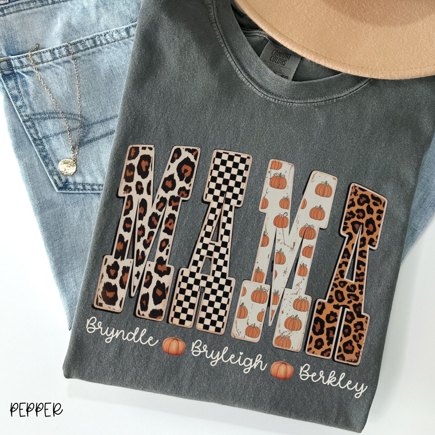 CUSTOM FALL MAMA SHIRT