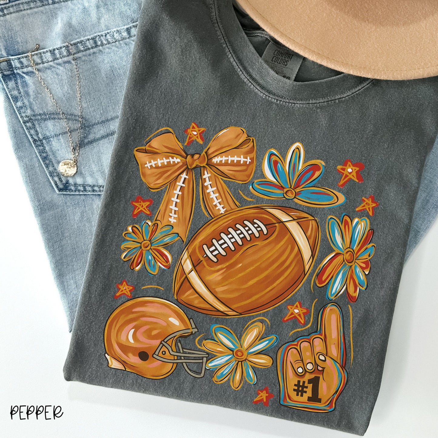 BRUSHSTROKE FOOTBALL