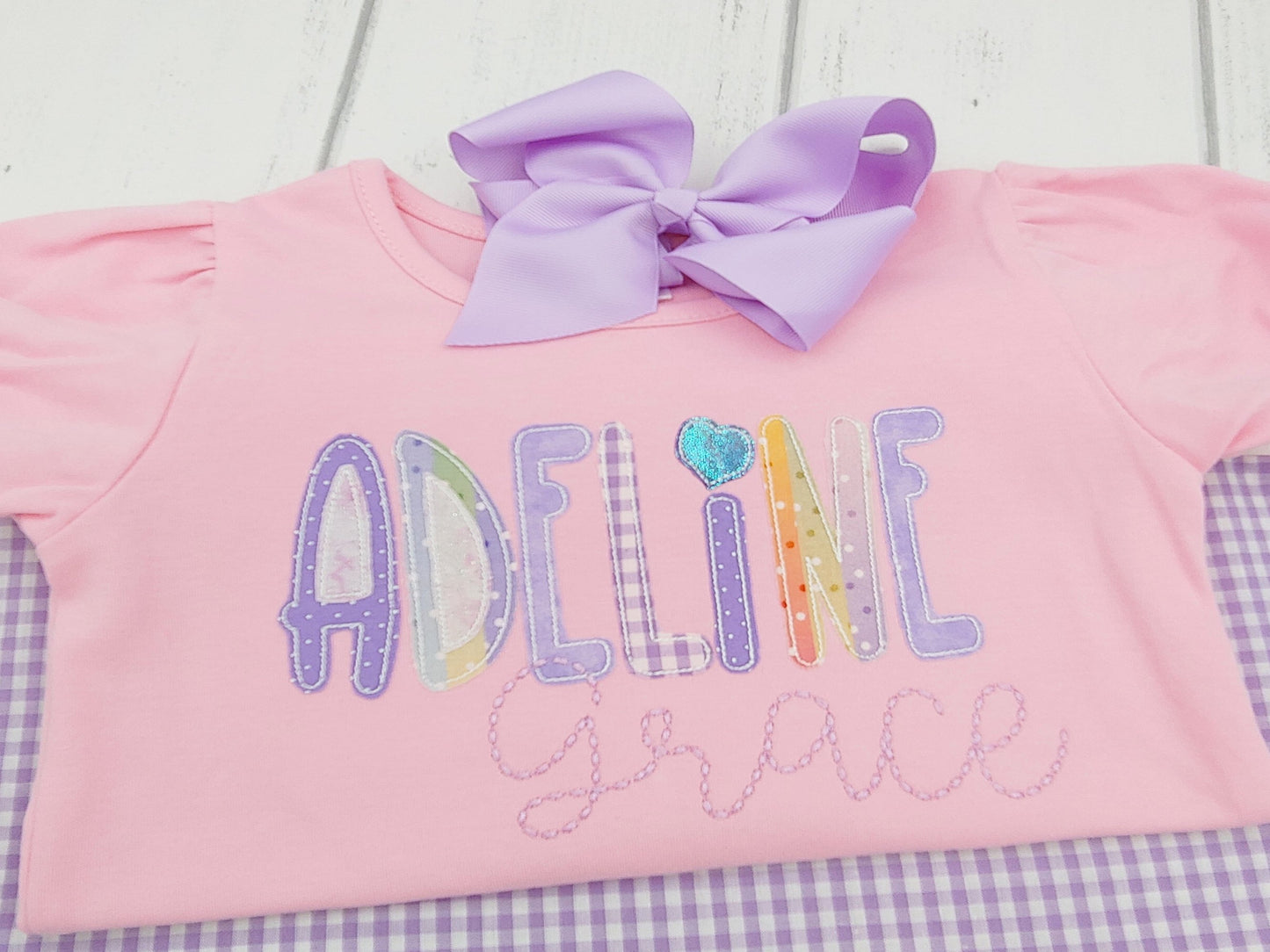 Applique Name Shirt image 3