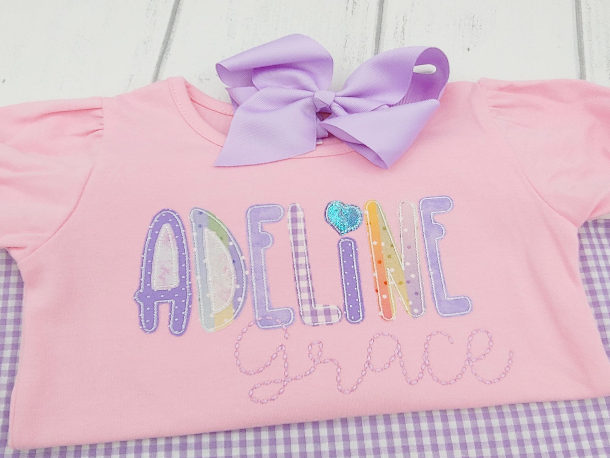 Applique Name Shirt image 3