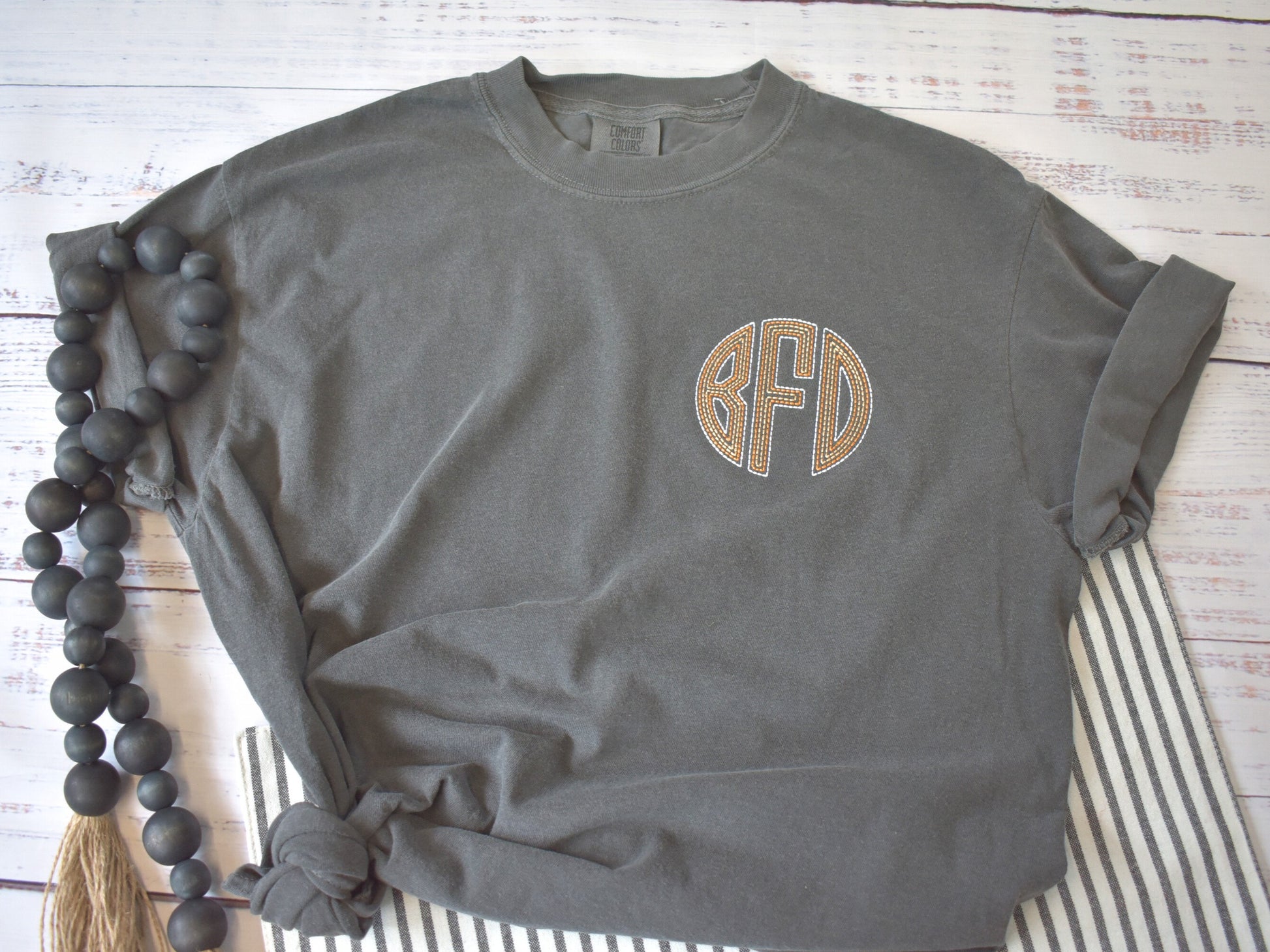 Halloween/Fall Monogram Comfort Colors image 6