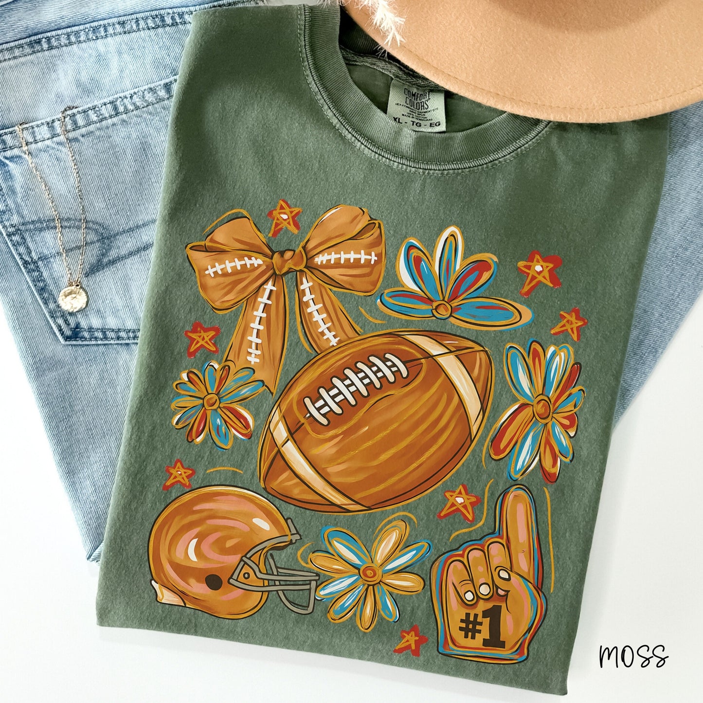 BRUSHSTROKE FOOTBALL