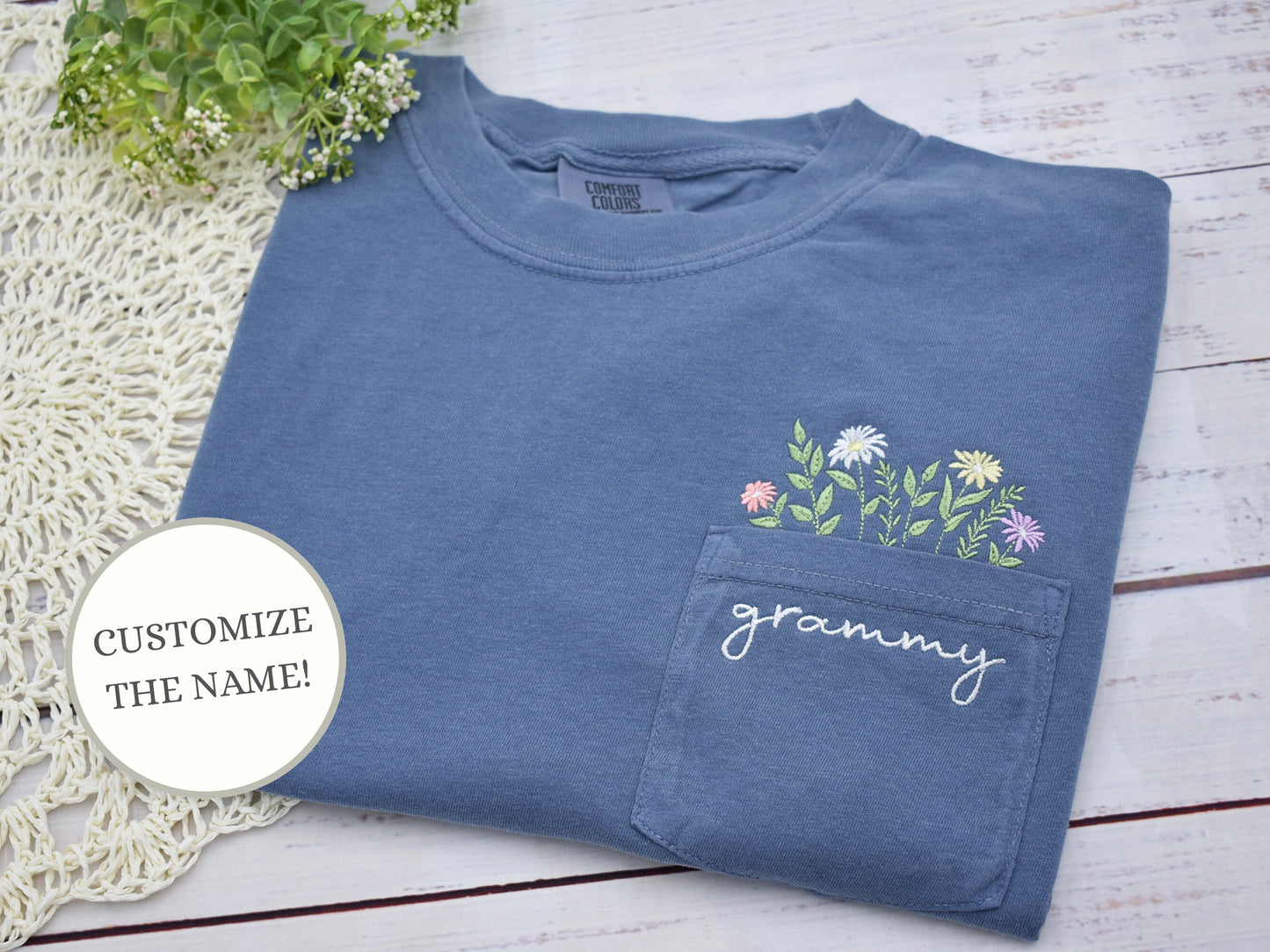 CUSTOM WILDFLOWER POCKET