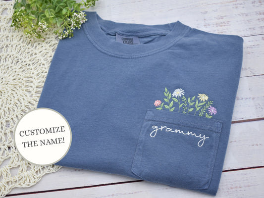 CUSTOM WILDFLOWER POCKET