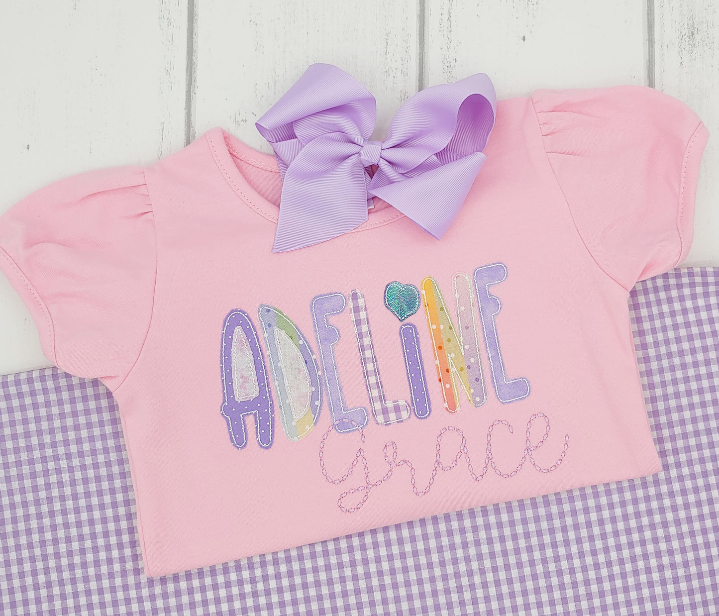 Applique Name Shirt image 2