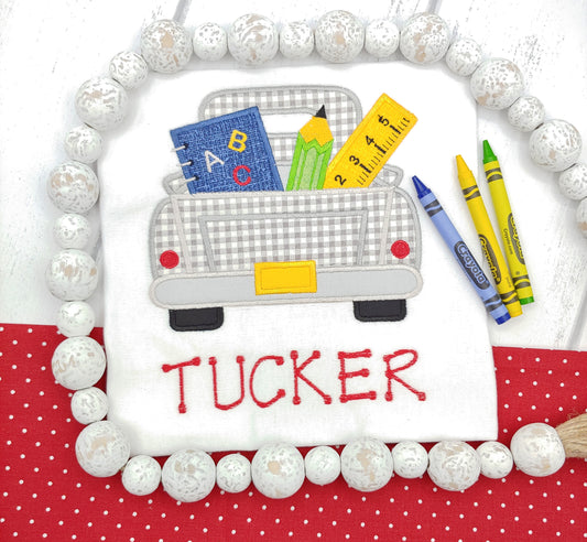 Truck with School Supplies image 3