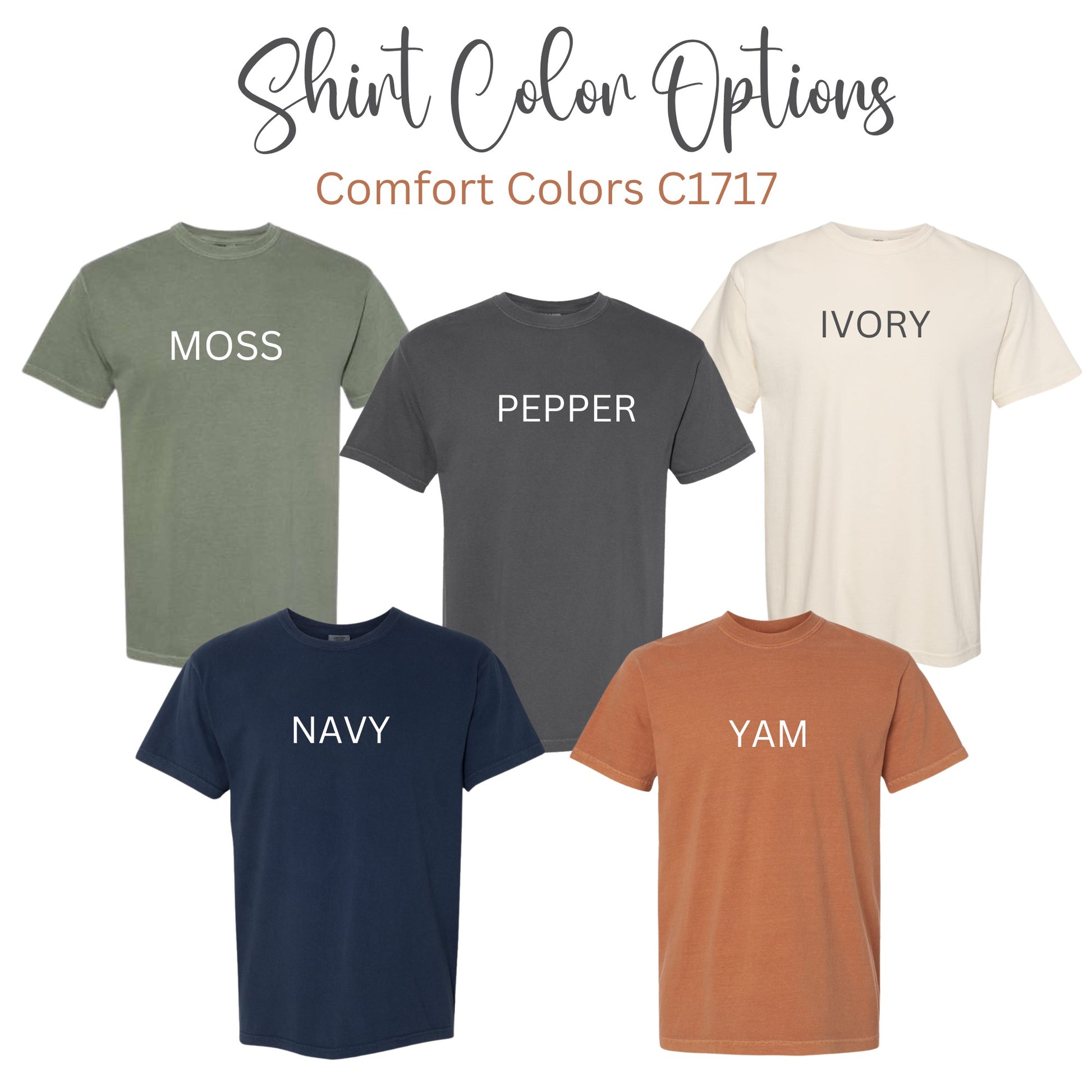 Halloween/Fall Monogram Comfort Colors image 3